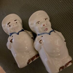 Shawnee Farmer Pig salt condiments shakers